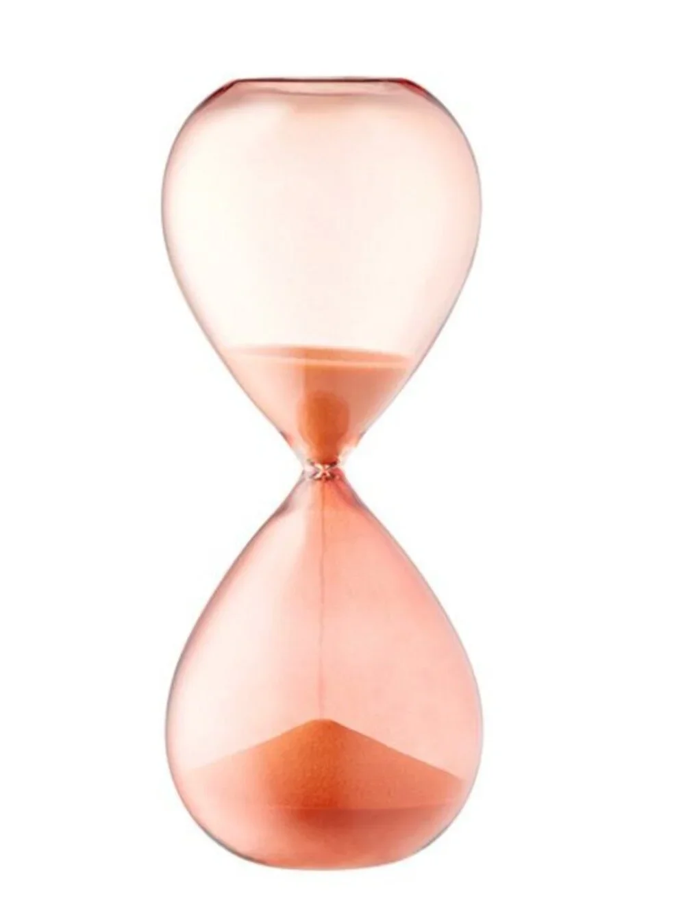 The Container Store 30-Minute Hourglass Timer - Terracotta Orange